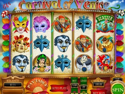 Slot Brand Image for Carnival of Venice