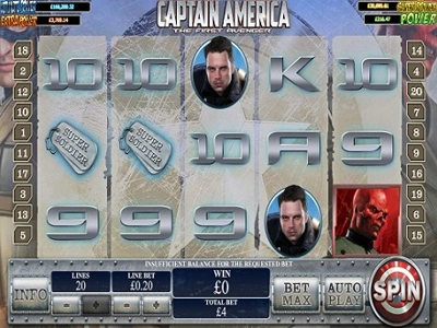 Slot Brand Image for Captain America