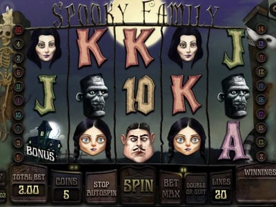 Slot Brand Image for Spooky Family