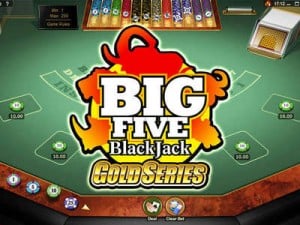 Game Brand Image for Big 5 Gold Blackjack