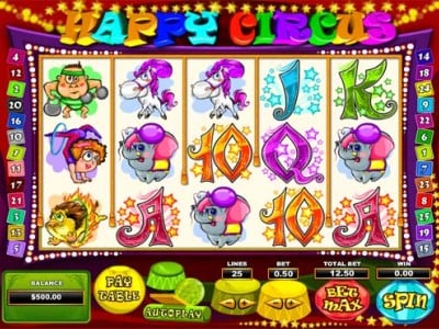 Slot Brand Image for Happy Circus