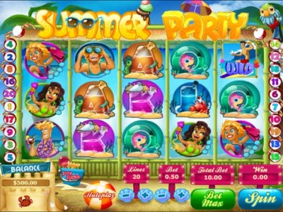 Slot Brand Image for Summer Party