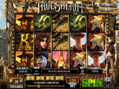 Slot Brand Image for The True Sheriff