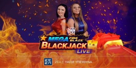 Offer Image for To Mega Fire Blaze Blackjack Live παίζει στη Novibet!