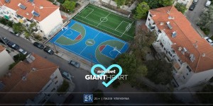 Το Giant Heart της Novibet εγκαινιάζει δύο ανακαινισμένα γήπεδα